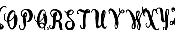 Astel Typeface Font UPPERCASE