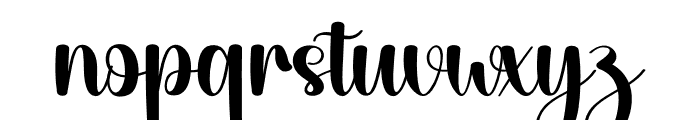 Astelia Font LOWERCASE