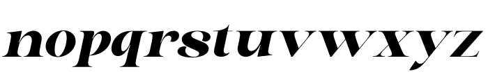 Astelin Oblique Font LOWERCASE