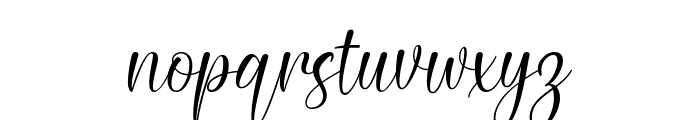 Astellin Script Font LOWERCASE