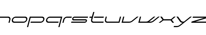 Astenrow-Italic Font LOWERCASE