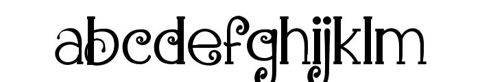 Astentish Font LOWERCASE