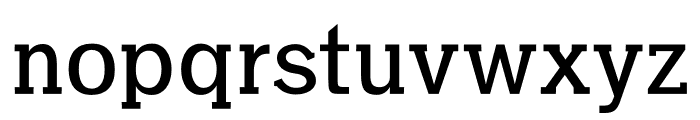 Aster Regular Font LOWERCASE