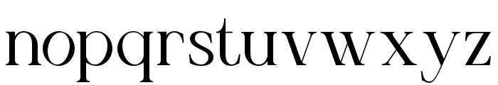 Astera Casty Regular Font LOWERCASE