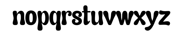 Asterah Quirkyn Font LOWERCASE