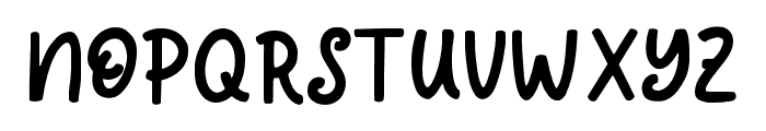 Asterluck-Regular Font UPPERCASE