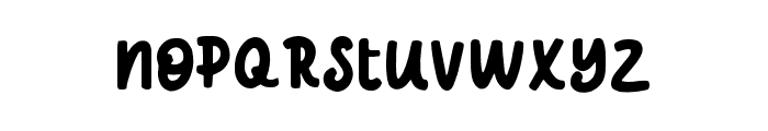 Asterluck-Regular Font LOWERCASE