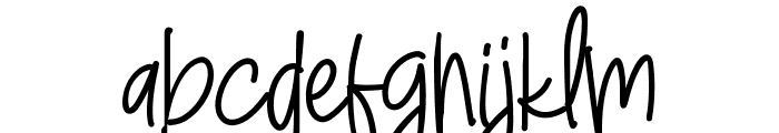 Astery Signature Font LOWERCASE