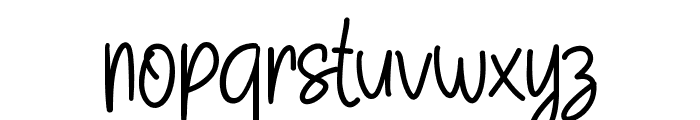 Astery Signature Font LOWERCASE