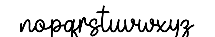 Astetica Font LOWERCASE