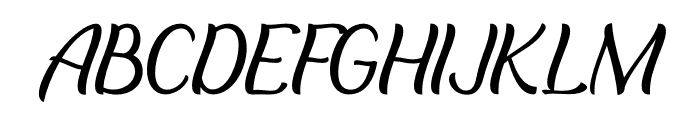 Asthan Font UPPERCASE
