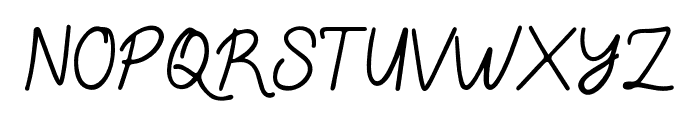 Asthelia Regular Font UPPERCASE