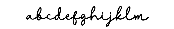 Asthelia Regular Font LOWERCASE