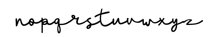 Asthelia Regular Font LOWERCASE