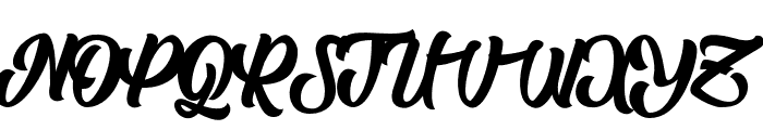 Asthenia-Regular Font UPPERCASE