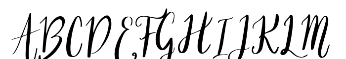 Asther-Regular Font UPPERCASE