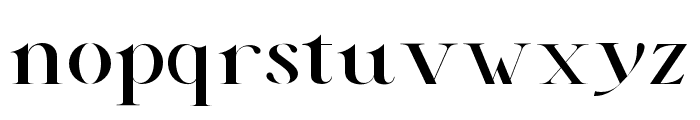 Astheresia Font LOWERCASE