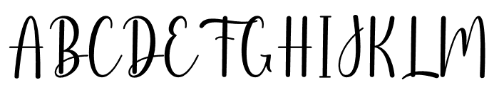 Asthia Font UPPERCASE