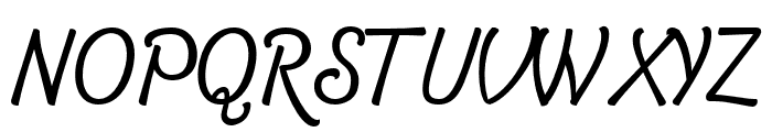 Astilbe-Regular Font UPPERCASE