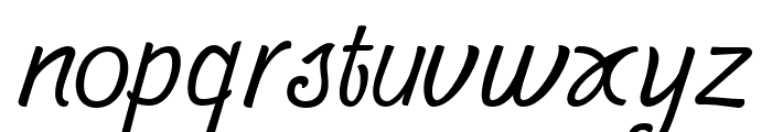 Astilbe-Regular Font LOWERCASE