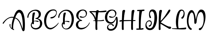 Astine Sophiya Script Regular Font UPPERCASE