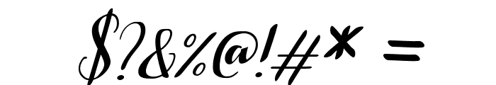 Astiphent-Italic Font OTHER CHARS