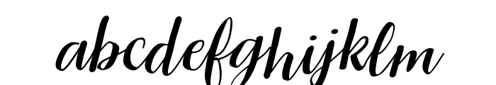 Astiphent-Italic Font LOWERCASE