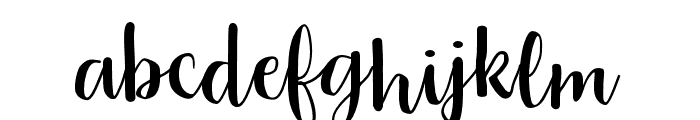 Astiphent Font LOWERCASE