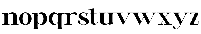 Astira Font LOWERCASE