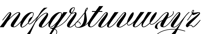AstonScript-Bold Font LOWERCASE