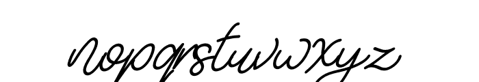 Astonia Italic Font LOWERCASE