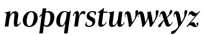 Astoria Classic Medium Italic Font LOWERCASE