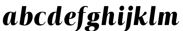 Astoria Classic Sans Bold Italic Font LOWERCASE
