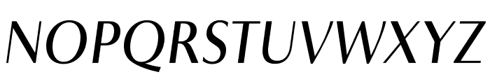 Astoria Classic Sans Italic Roman Font UPPERCASE