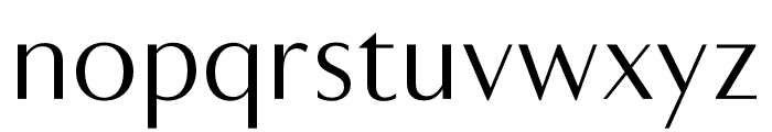 Astoria Classic Sans Light Font LOWERCASE