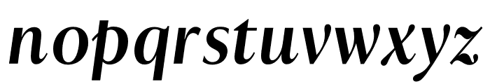 Astoria Classic Sans Medium Italic Font LOWERCASE