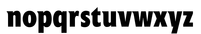 Astoria Extra Bold Condensed Font LOWERCASE