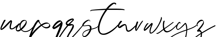 Astoria-Regular Font LOWERCASE