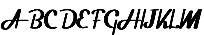 Astory Font UPPERCASE