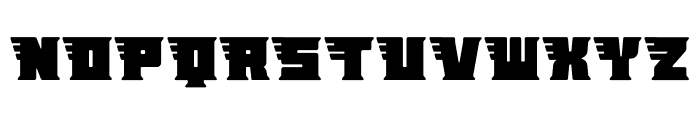 Astral Zenith Eleven Font UPPERCASE