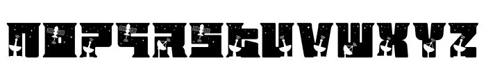 Astral Zenith Four Font LOWERCASE