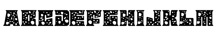 Astral Zenith Nine Font UPPERCASE