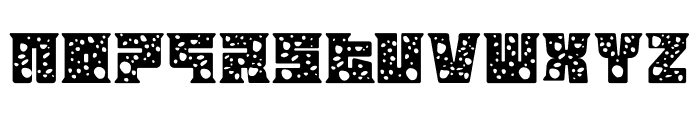 Astral Zenith Nine Font LOWERCASE