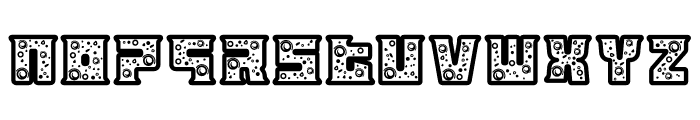 Astral Zenith Ten Font LOWERCASE