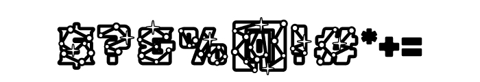 Astral Zenith Two Font OTHER CHARS