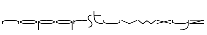 Astralica Font LOWERCASE