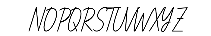 Astredy Font UPPERCASE