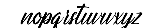 Astriangle Font LOWERCASE