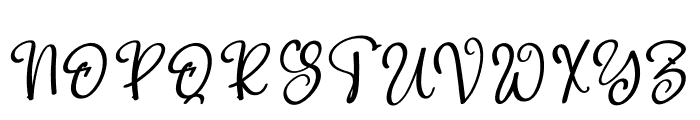 Astride Font UPPERCASE