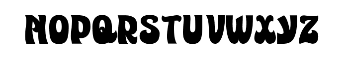 Astro Retro Regular Font UPPERCASE